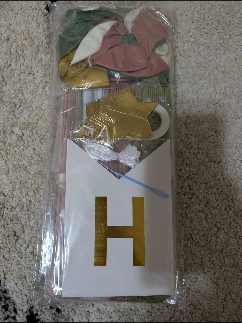 Happy Birthday Banner And Tassel Kit